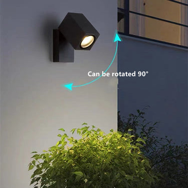Gretta Adjustable LED Outdoor Wall Light
