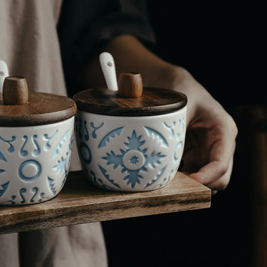 Provence Ceramic Seasoning Jar Set