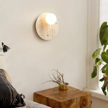 Manelli Travertine Wall Lamp