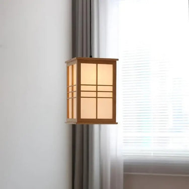 Wabi Sabi Wooden Pendant Lights