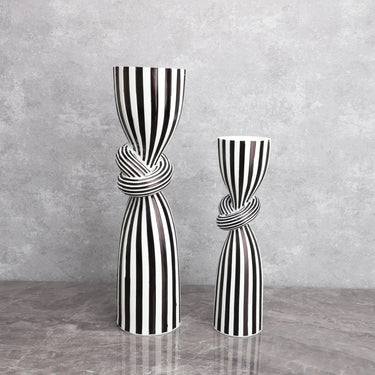 Othilie Striped Candle Holder