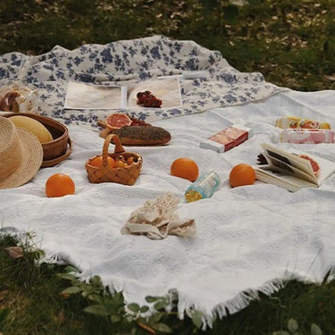 Boho Picnic Blanket with Strap