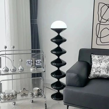 Layered Gourd Floor Lamp