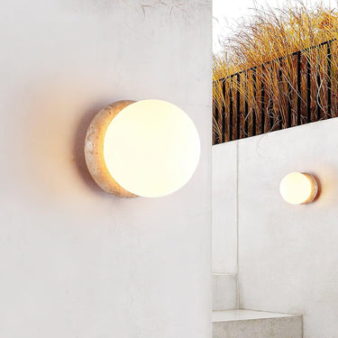 Giulia Travertine Wall Light