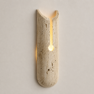 Nerina Travertine Wall Lamp