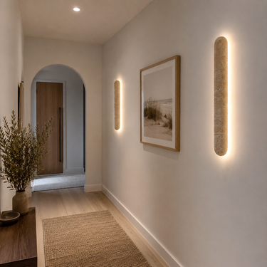 Fidela Travertine Wall Light