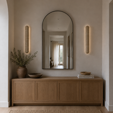 Fidela Travertine Wall Light