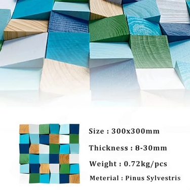 Larissa 3D Mosaic Wall Tile