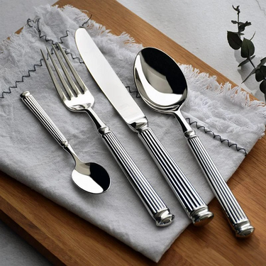 Agua Silver Cutlery Set