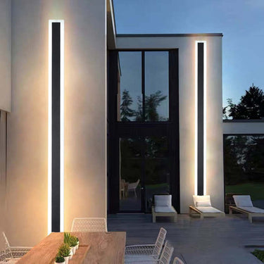 Myerna Linear Metal Outdoor Wall Light