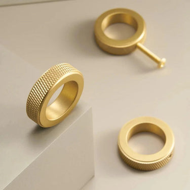 Kassidy Knurled Ring Cabinet Knobs