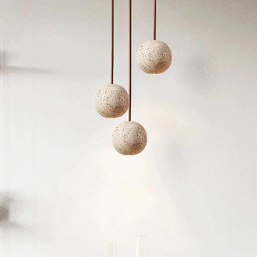 Zeb Travertine Pendant Lamp