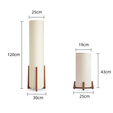 Iliana Fabric Floor Lamp