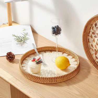 Isolde Rattan Serving Tray