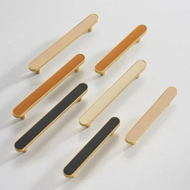 Luella Brass & Cow Leather Handle