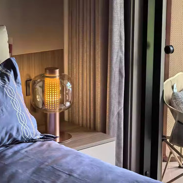 Sofia Glass Table Lamp