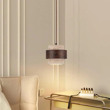 Antigone Travertine Pendant Lamp