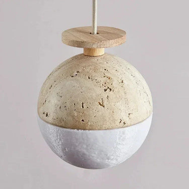 Georgina Travertine Pendant Lamp – Elenorra