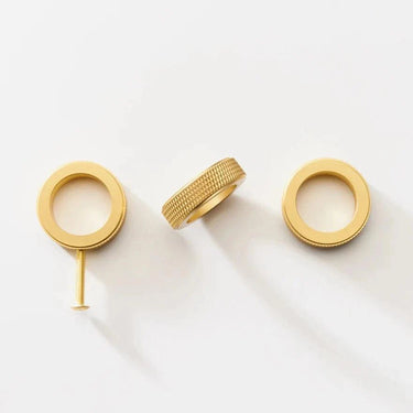 Kassidy Knurled Ring Cabinet Knobs