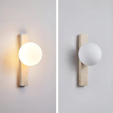 Abigail Travertine Wall Lamp  - OPEN BOX (AU)