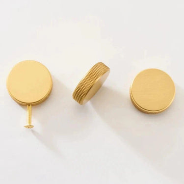 Ayah Brass Knurled Knobs