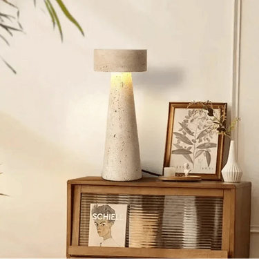 Catriona Travertine Table Lamp