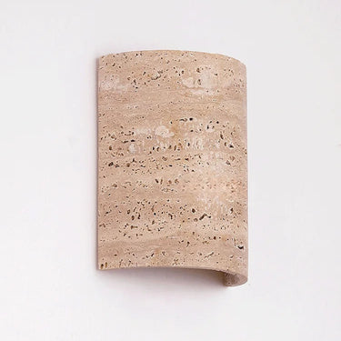 Azrel Travertine Wall Lamp