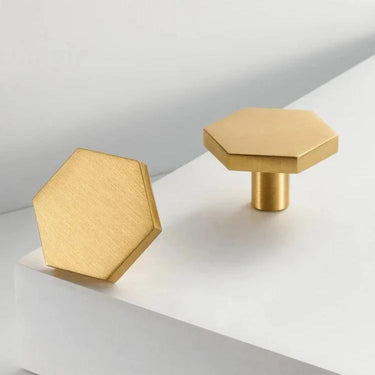 Nyra Hexagon Cabinet Knobs