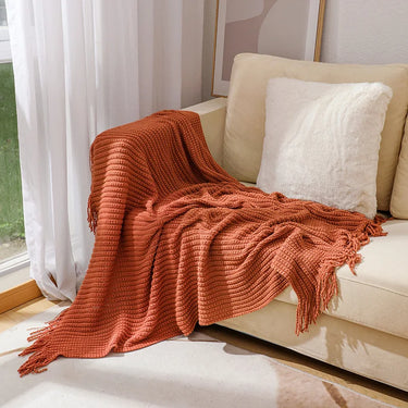 Classic Bohemian Knitted Blanket Collection