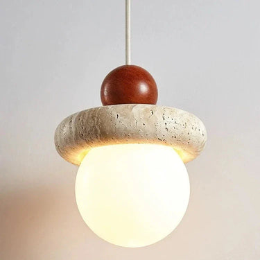 Jenna Travertine Pendant Lamp
