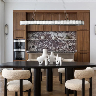 Capri Ovalo Marble Chandelier