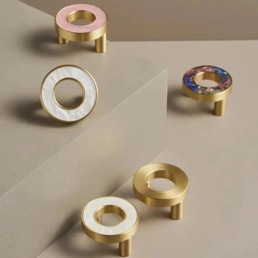 Amyra Brass Ring Handle