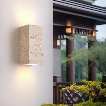 Vadalie Travertine Wall Lamp