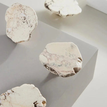 Etta Turquoise Marble Brass Knob