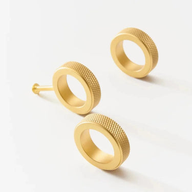 Kassidy Knurled Ring Cabinet Knobs