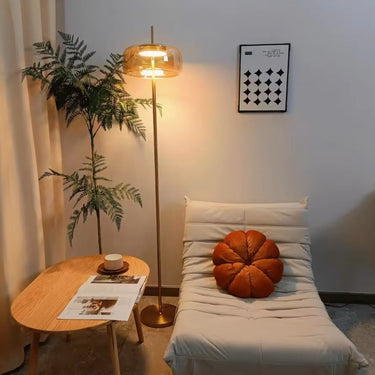 Thalia Glass Floor Lamp