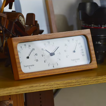 Shirley Wooden Desk Clock