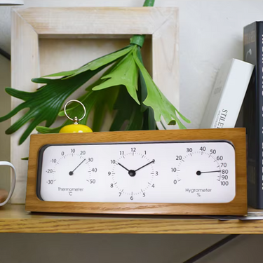 Shirley Wooden Desk Clock
