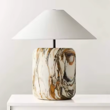 Johanne Travertine Table Lamp
