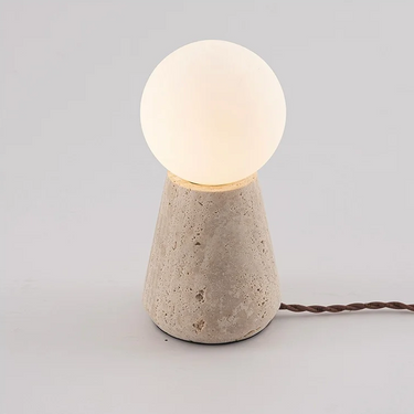 Alvaer Travertine Table Lamp
