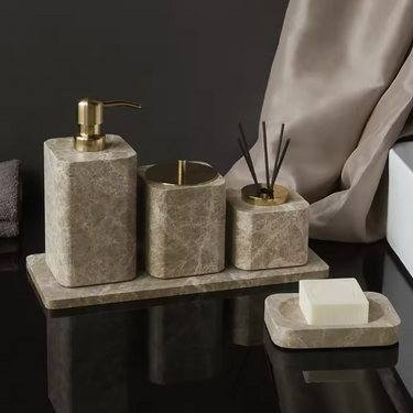 Alva Bathroom Accessories Set