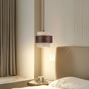 Antigone Travertine Pendant Lamp