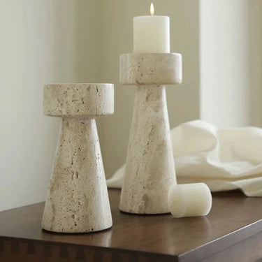 Freshwater Stone Candle Holder