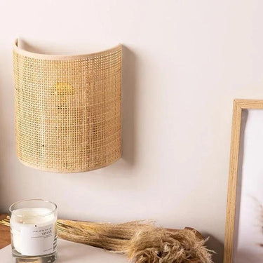 Jody Rattan Wall Lamp