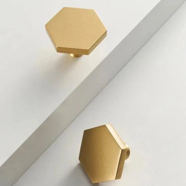 Nyra Hexagon Cabinet Knobs