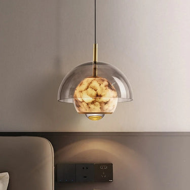 Monnette Alabaster Pendant Light