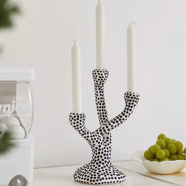 Quirine Ceramic Candle Holder