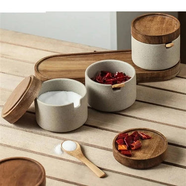 Tuscany Ceramic Seasoning Jar Set