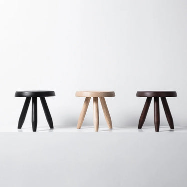 Balinda Wooden Round Stool