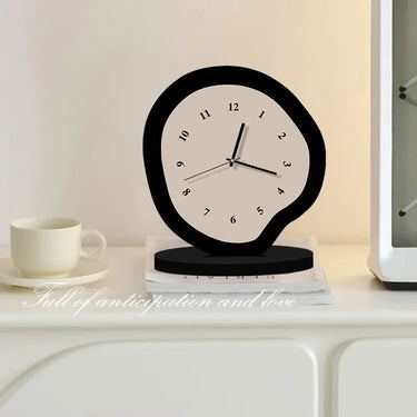 Sculpted Time Table Clock
